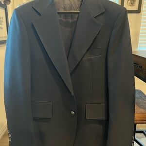 Classic Vintage Navy Blue Men's Blazer 40R